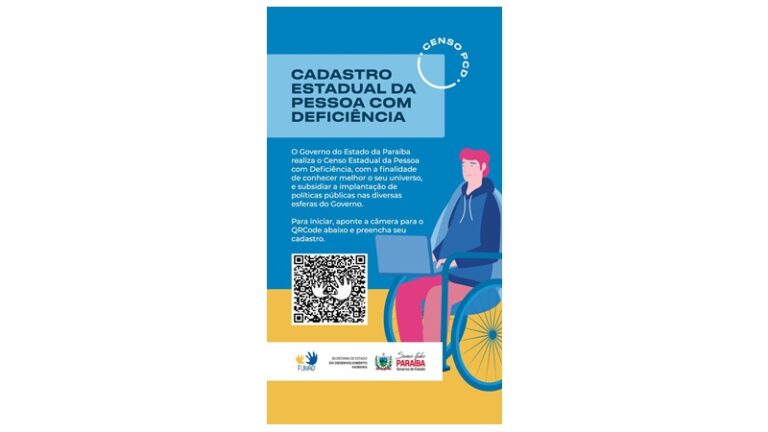 Governo do Estado da Paraíba lança o Cadastro Estadual da Pessoa com Deficiência