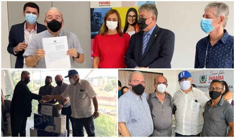 DIA DE CONQUISTAS: Instrumentos para a Banda 31 de Março, recursos para construção de escola no Quilombola e uma ambulância