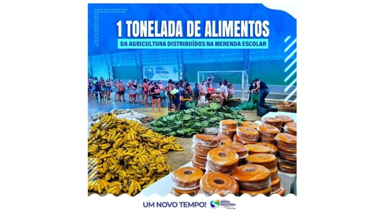 Prefeito Chicão distribui uma tonelada de alimentos adquiridos aos agricultores de Serra Redonda