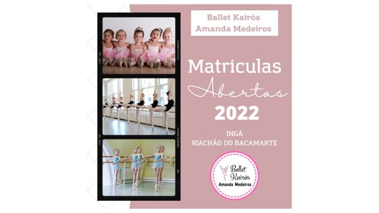 Balé Kairós abre período de matrícula. Vem ser Kairós !