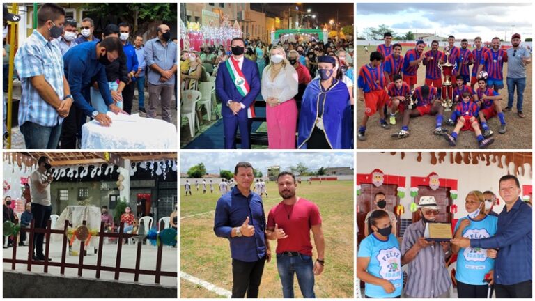 Eventos esportivos, religiosos e inaugurações marcam os 68 anos de Serra Redonda