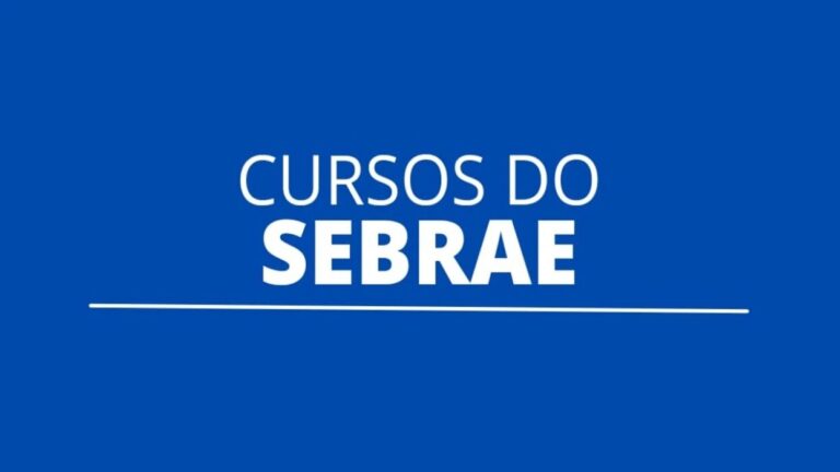 Sebrae acaba de abrir milhares de vagas em 289 cursos gratuitos online e EAD com certificado; há oportunidades para estudantes de todo o Brasil