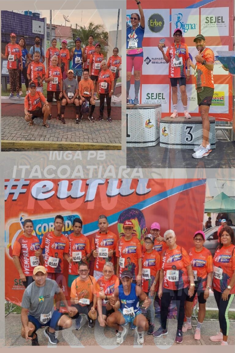 INGAENSES NO PÓDIUM DA 6ª CORRIDA JK/2022 EM CAMPINA GRANDE/PB