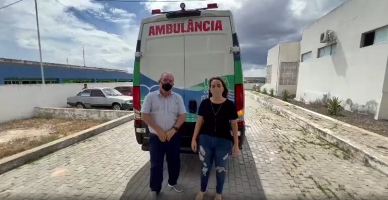 Emenda Parlamentar do Deputado João Gonçalves destina ambulância para saúde de Ingá