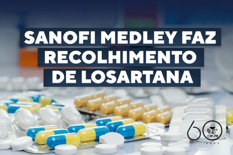 Sanofi Medley faz recolhimento de losartana (medicação mais usada em Ingá para hipertensão) Sanofi Medley faz recolhimento de losartana (medicação mais usada em Ingá para hipertensão)