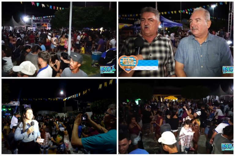 VÍDEO: deputado João Gonçalves prestigia mais uma noite do Forró dos Bairros em Ingá