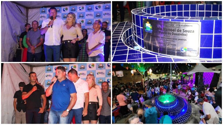 SERRA REDONDA: 30 ANOS DEPOIS, FONTE REVITALIZADA E ENTREGUE A POPULAÇÃO