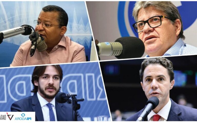 PB Agora/Datavox: João lidera com 28,6%; Pedro tem 16,5%, Nilvan, 12,8%, e Veneziano está com 12,5%