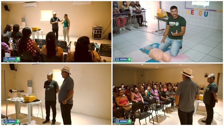 ITATUBA: professores recebem treinamento de primeiros socorros de acordo com a Lei Lucas