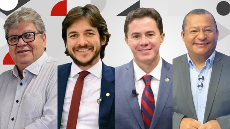 Ipec na Paraíba, votos válidos: João, 39%; Pedro, 22%; e Veneziano, 22%