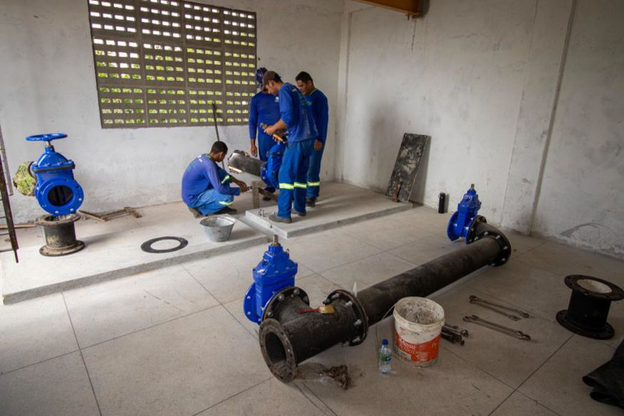 Leia mais sobre o artigo Governo realiza obra e dobra capacidade do sistema de abastecimento de água em Queimadas