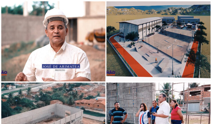Obras em ritmo acelerado: Ginásio da Escola Municipal José Tito Filho e Complexo Poliesportivo trazem novas perspectivas para a juventude de Riachão do Bacamarte