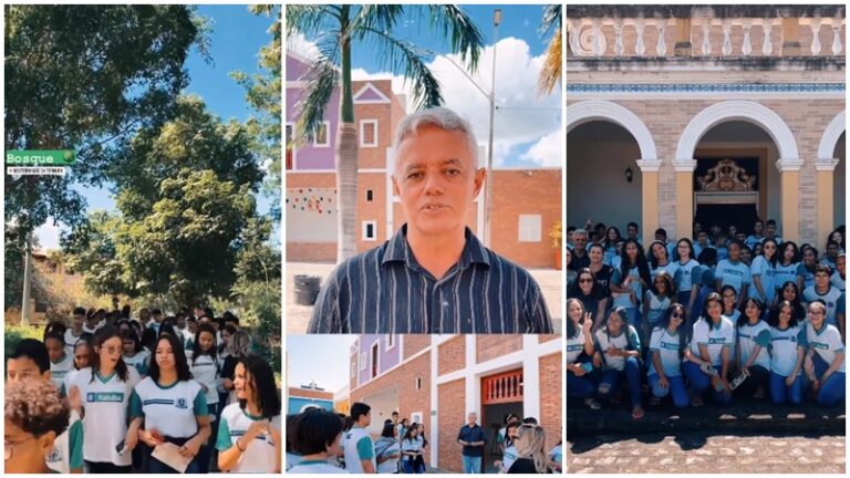 ITATUBA: estudantes visitam o Mosteiro Mãe da Ternura e conhecem o trabalho de Rodrigues Lima em exposição ITATUBA: estudantes visitam o Mosteiro Mãe da Ternura e conhecem o trabalho de Rodrigues Lima em exposição