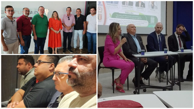 TCE-PB Apresenta Avanços e Exigências do Sagres/2024 para Agentes Públicos e Contadores. Prefeito Josmar e presidente Ailton Nunes participaram do evento TCE-PB Apresenta Avanços e Exigências do Sagres/2024 para Agentes Públicos e Contadores. Prefeito Josmar e presidente Ailton Nunes participaram do evento