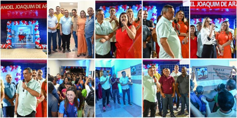 Mais investimento na educação: prefeito Ari inaugura 5ª escola reformada e ampliada em Riachão do Bacamarte