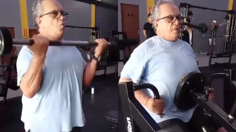“O treino de hoje tá pago”: cantor Flávio José surpreende web ao surgir em vídeo fazendo academia