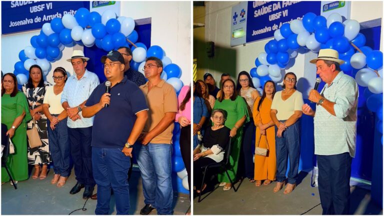 Prefeitura de Itatuba inaugura mais uma UBS, desta vez no centro da cidade