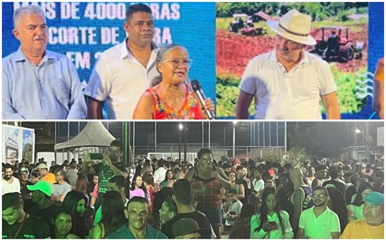 Prefeito Robério inaugura um conjunto de obras no bairro da Senzala em Ingá: saneamento básico, calçamento de ruas e praça. Veja vídeo