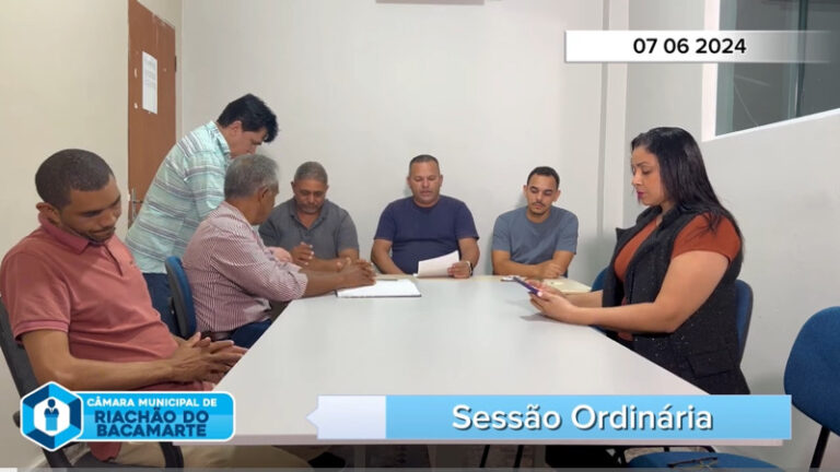 Câmara de Riachão do Bacamarte Aprova Projetos e Discute Conquistas em Última Sessão Antes do Recesso