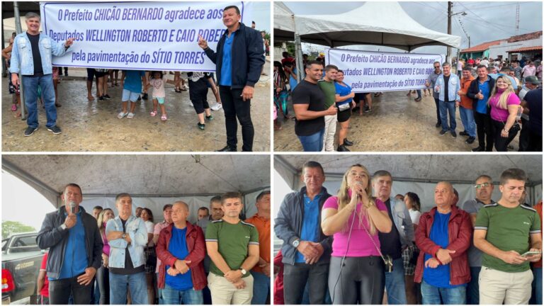 SERRA: Prefeito Chicão Inaugura Pavimentação do Sítio Torres – Um Marco Histórico para a Comunidade
