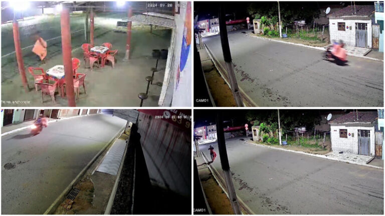 Câmeras Flagram Suspeito de Furtos agindo em Riachão do Bacamarte e Cria Clima de Insegurança na Cidade