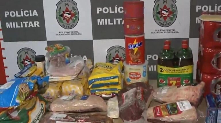Segurança de supermercado é preso em flagrante por furtar alimentos do estabelecimento