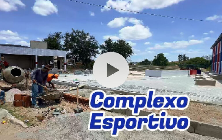 Obras do Complexo Esportivo de Riachão do Bacamarte entram na reta final