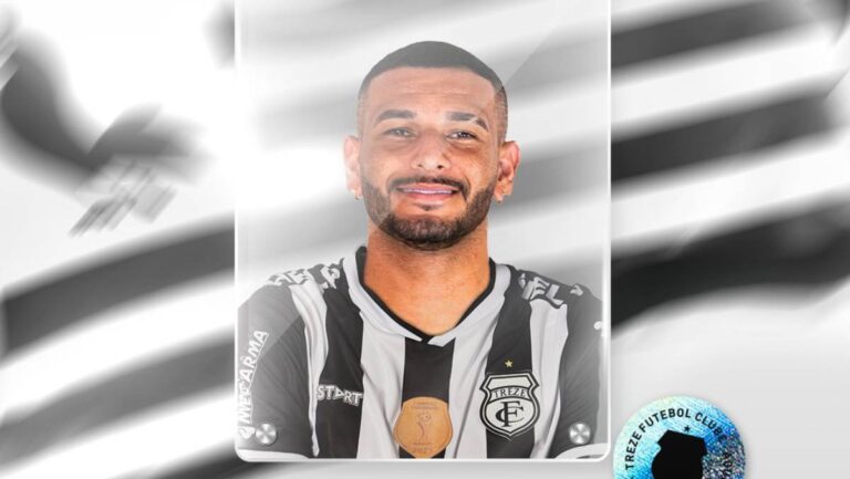 Treze-PB acerta contratação do atacante Rafael Ibiapino, ex-Botafogo-PB e Campinense
