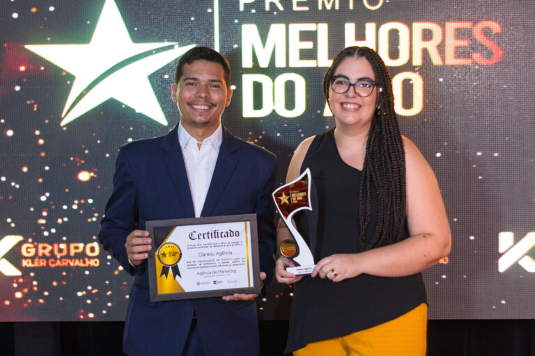 DESTAQUE DO MÊS: Clareou Agência de Marketing é eleita a melhor de Campina Grande em premiação popular