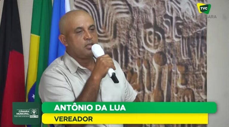 INGÁ: Vereador Antônio da Lua cobra corte de terras para agricultores em sua primeira fala na tribuna