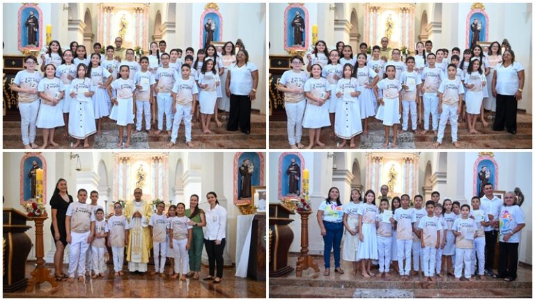 Fé Renovada: Paróquia de Ingá Celebra 1ª Comunhão de Crianças, Adolescentes e Adulto