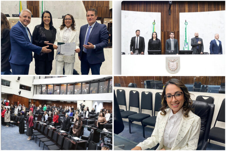 Ingaense Lindiane Ferreira é homenageada pela Assembleia Legislativa do Paraná