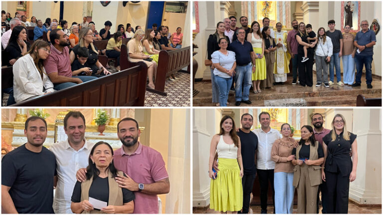 Missa em memória de Manoel da Lenha reúne familiares, amigos e autoridades na Igreja Matriz de Ingá
