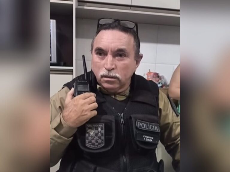 VÍDEO: policial da Paraíba é homenageado pela filha no último dia de trabalho, se emociona e comove internautas