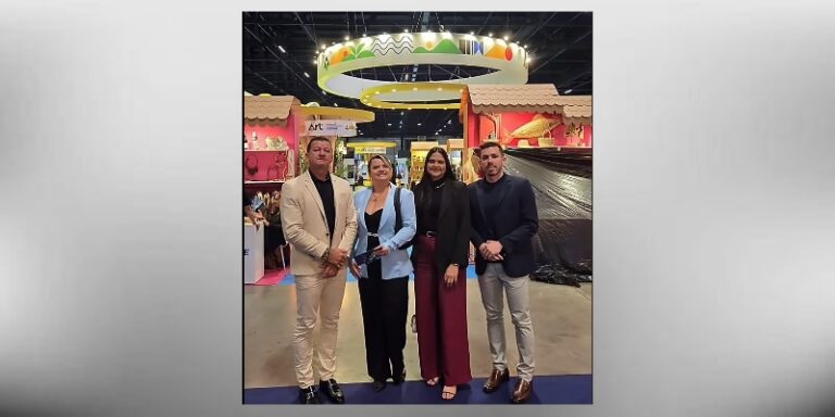 Prefeitura de Serra Redonda participa do Salão Nacional de Turismo em São Paulo