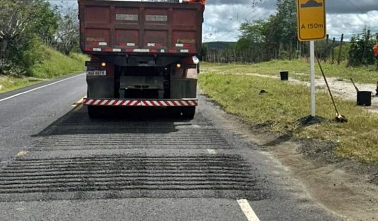 PB 066: DER reinstala lombada devidamente sinalizada em Alto dos Seixos após apelo da comunidade