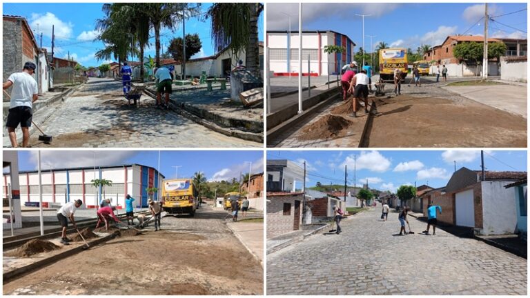 Prefeito Ari intensifica serviços no bairro Bela Vista em preparação para pavimentação asfáltica