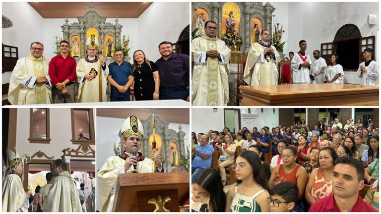 Comunidade de Serra Rajada celebra bênção do novo altar com missa solene presidida por Dom Alcivan Tadeus