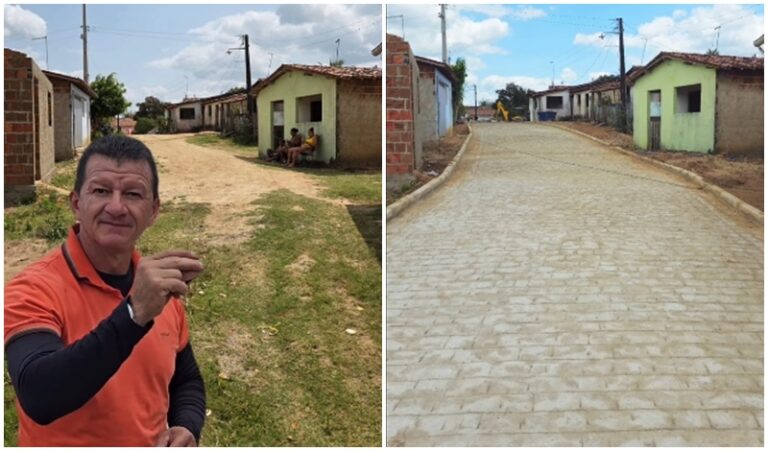 Não é magia, é trabalho: prefeito Chicão avança com pavimentação rural. Mudança que se vê e se sente em Serra Redonda
