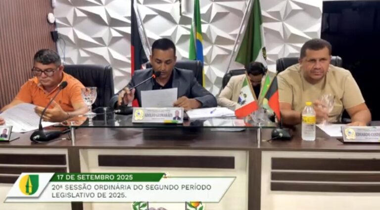 Câmara de Serra Redonda aprova planos de Saneamento Básico e Primeira Infância