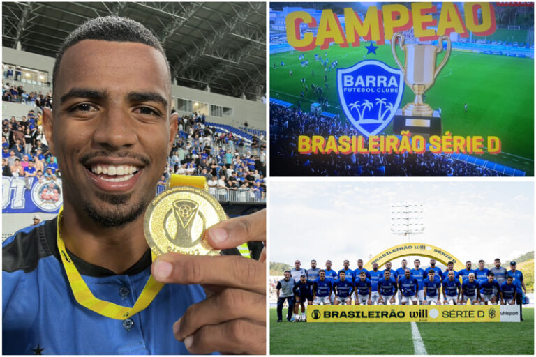 Talento de Riachão do Bacamarte conquista o título brasileiro da Série D com o Barra-SC