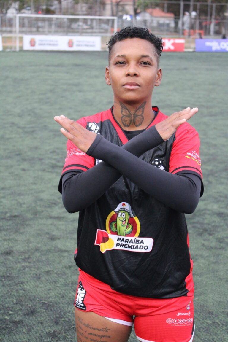Atleta de Ingá, Luana Santos, representa a Paraíba na final da Taça das Favelas em São Paulo