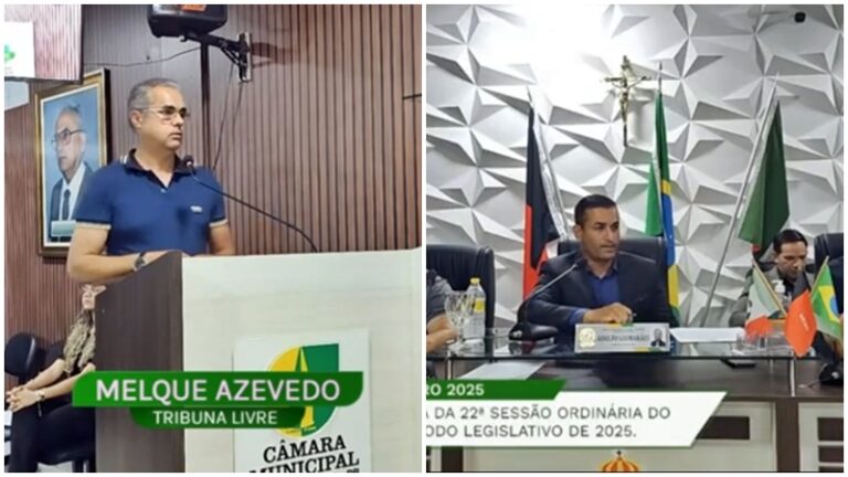 SERRA REDONDA: Câmara aprova mudanças na LDO de 2026 e ex-vereador Melque usa Tribuna Livre para discutir sinalização de trânsito