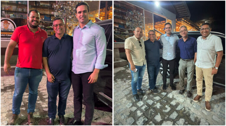 Prefeito Ari se reúne com o vice-governador Lucas Ribeiro para discutir perspectivas futuras para Riachão do Bacamarte e região