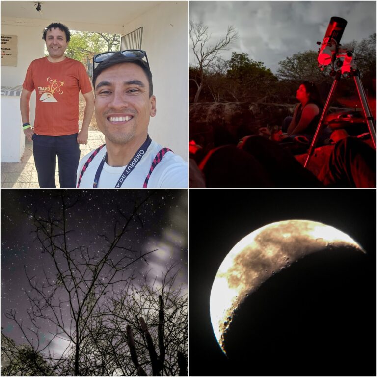 Pedra do Ingá vira palco para observação da chuva de meteoros Geminídeas.