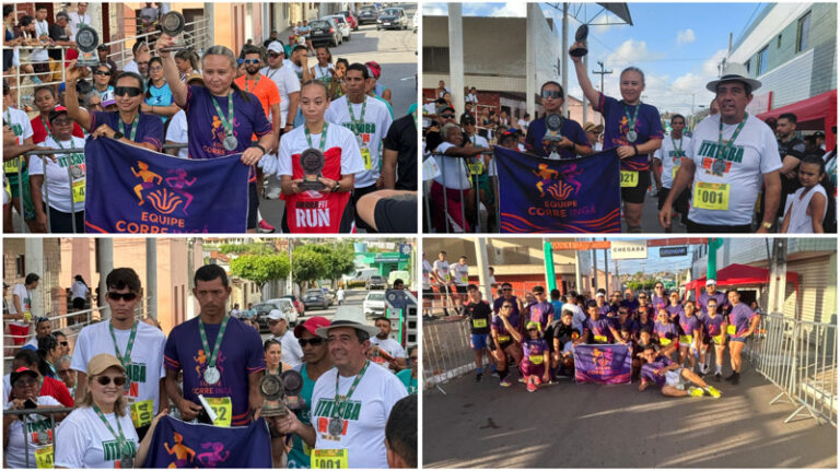 Equipe Corre Ingá se destaca com três atletas no pódio na corrida de Itatuba