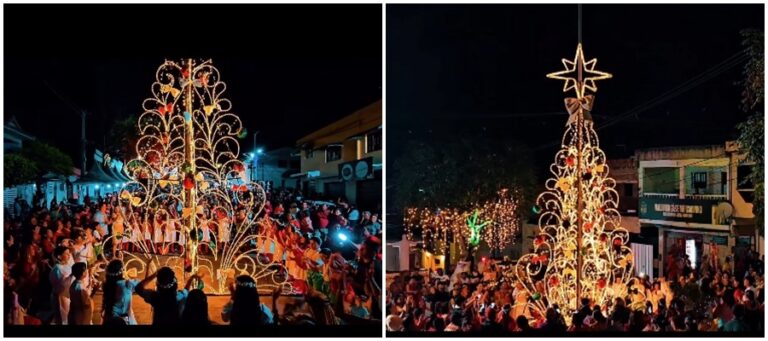 Serra Redonda abre Natal de Luz com noite de emoção e praça iluminada