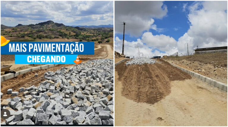 Investimento em infraestrutura leva pavimentação à saída de Serra Redonda em direção ao sítios Matias e Mouzinho