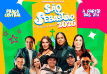 Festa de São Sebastião continua hoje com Jefferson Arretado, Tempero Completo e Raphaela Santos em Riachão do Bacamarte
