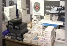 Polícia apreende em João Pessoa mais de 170 celulares roubados de loja do Magazine Luiza em Pernambuco; dois homens do Acre são presos
